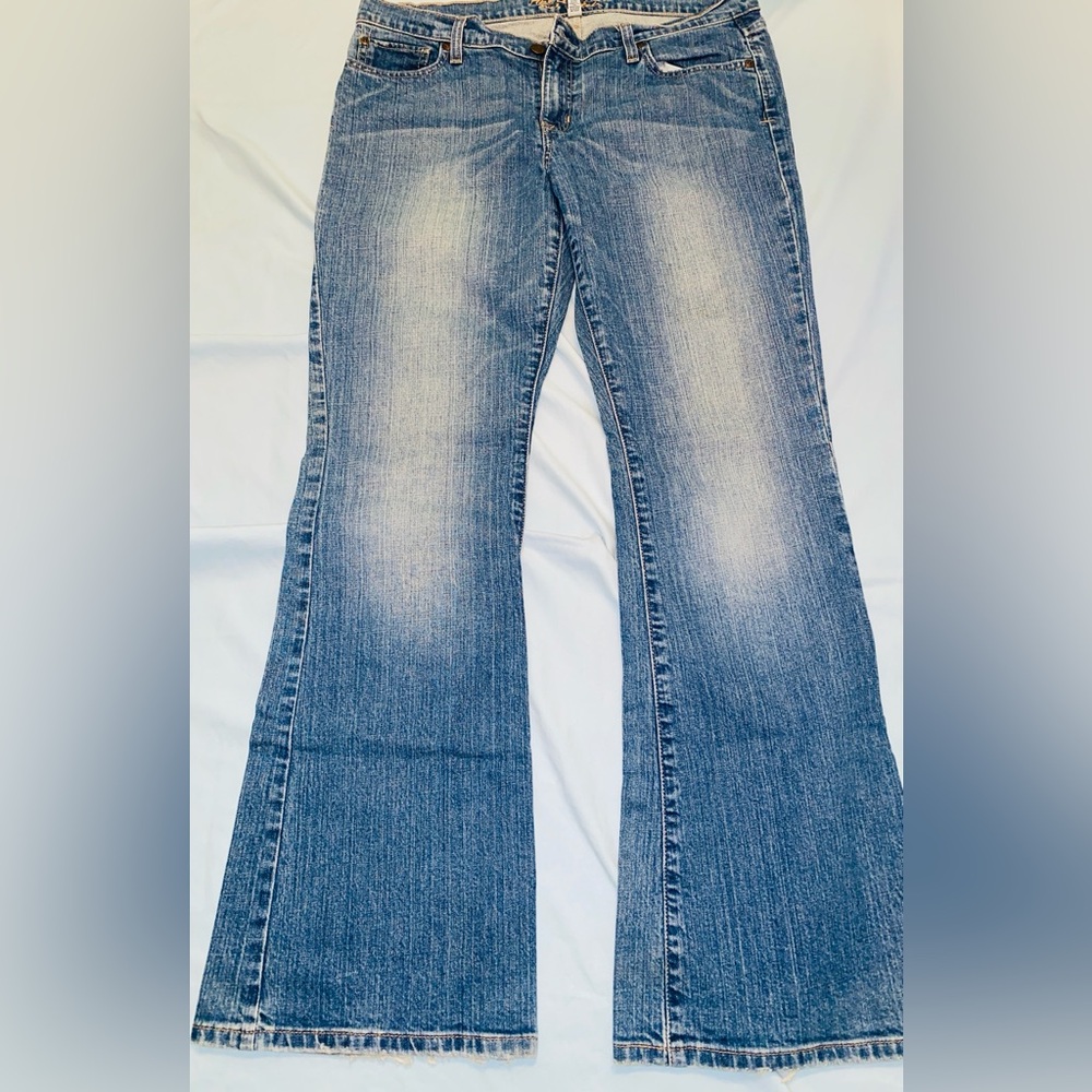 Abercrombie & Fitch Light Blue Flare Jeans